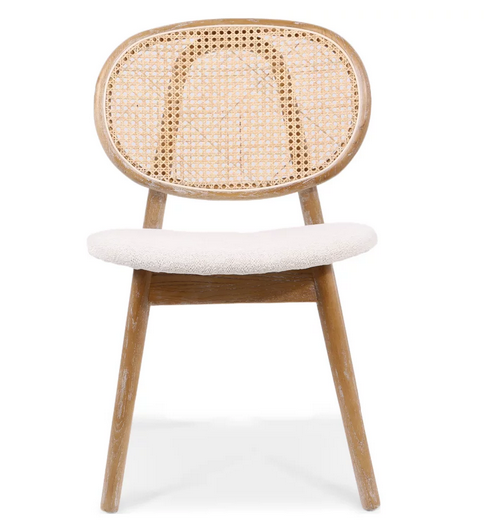 Стул обеденный CRV- Elegant Savanna beige natural wood, бежевый 