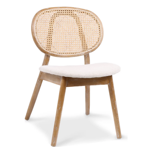 Стул обеденный CRV- Elegant Savanna beige natural wood, бежевый 