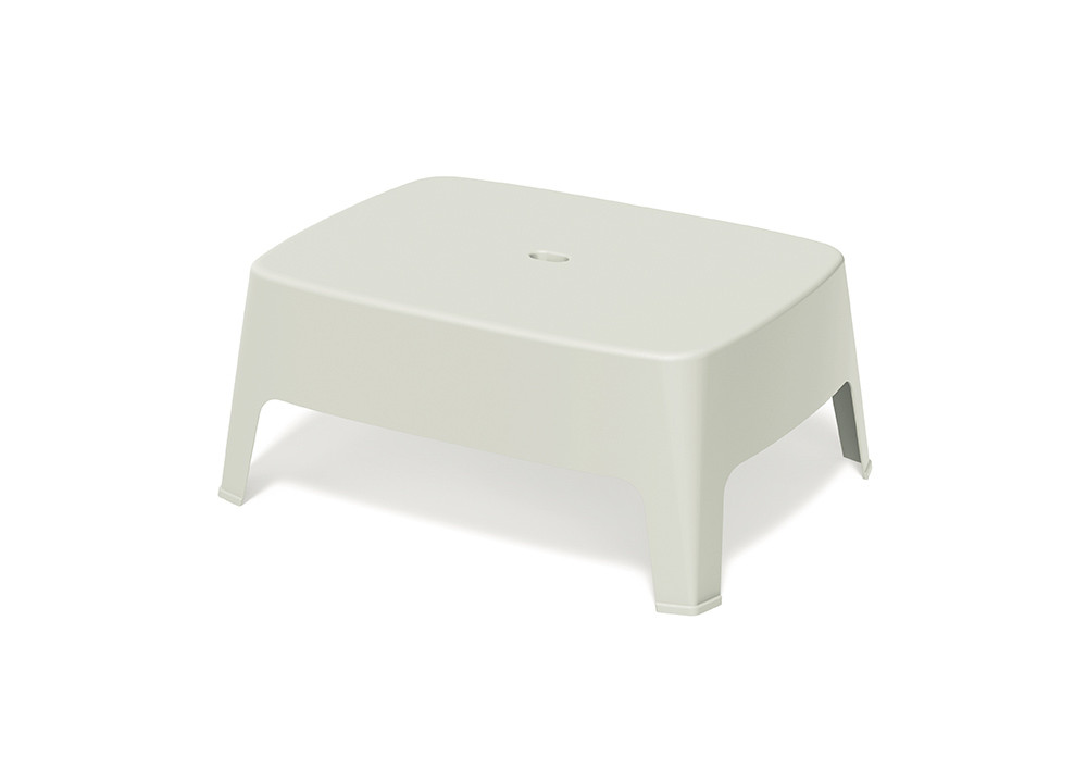 Стол журнальный уличный VLL- FERNE Milane (коричневый, белый, кремовый)