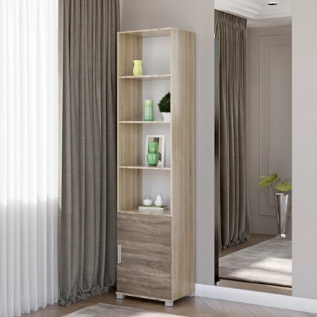 Пенал открытый EVR- Бриз-14 дуб Сонома + трюфель