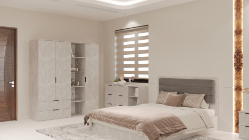 Кровать двуспальная ViA- Сити СЛ-13