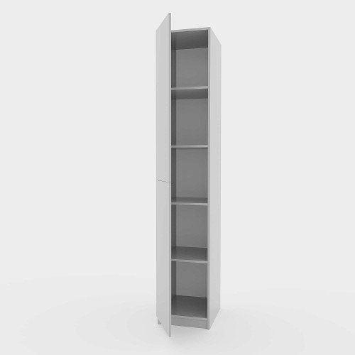 Шкаф-пенал 220х60х50 см KOD- ШК-Ейр (белый фасад)