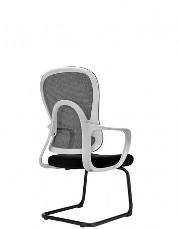 Стілець для відвідувача LUX- GO-SIT 645-C GREY / BLACK