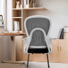 Стілець для відвідувача LUX- GO-SIT 645-C GREY / BLACK