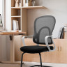 Стілець для відвідувача LUX- GO-SIT 645-C GREY / BLACK