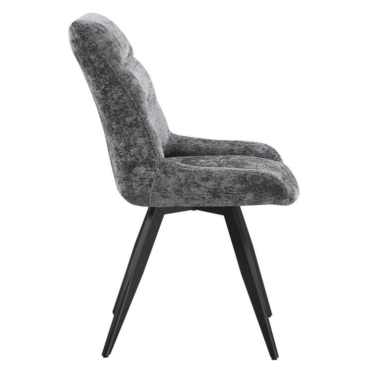 Стул Avn- ART Dark Brown / Grey Chenille 