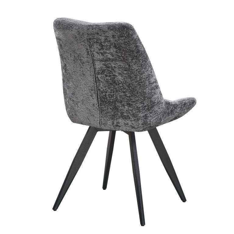 Стул Avn- ART Dark Brown / Grey Chenille 