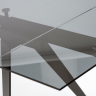 Стол прозрачный стеклянный CON- GLASSY KEEN (Глесси Кин)