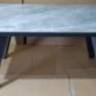 Стол обеденный модерн DSN- DT 17014 керамика серый глянец