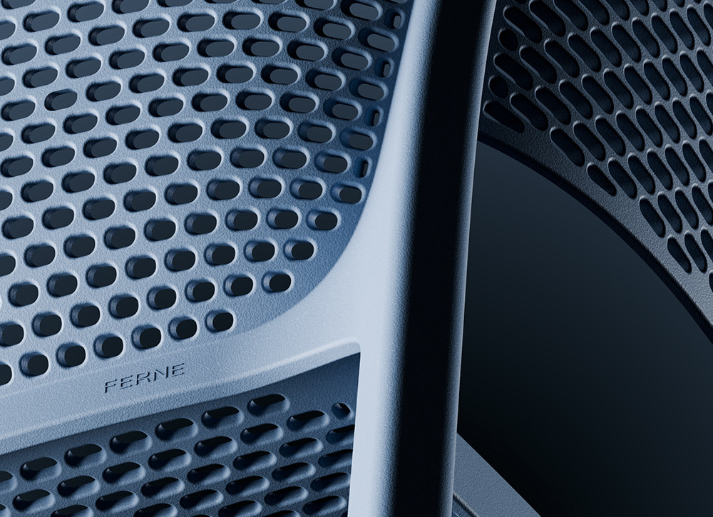 Стул обеденный уличный VLL- FERNE Nexo (серый, антрацит)