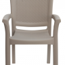 Кресло из полипропилена GRANDSOLEIL CA- ARMCHAIR MAXI AMAZON RATTAN