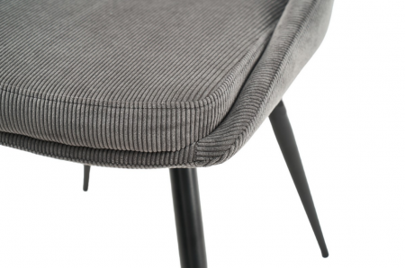 Стул обеденный VTR- M-72 (серый вельвет рубчик)  