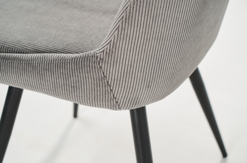 Стул обеденный VTR- M-72 (серый вельвет рубчик)  