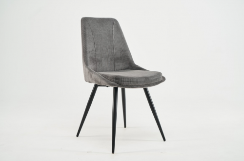 Стул обеденный VTR- M-72 (серый вельвет рубчик)  