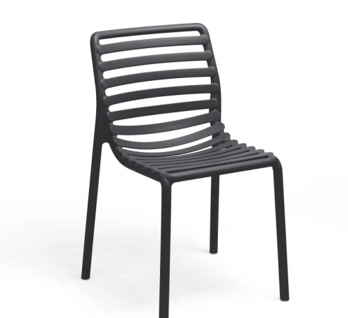 Комплект Nardi DEI- стол Step + 2 стула Doga Bistrot, Antracite