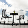 Комплект Nardi DEI- стол Step + 2 стула Doga Bistrot, Antracite