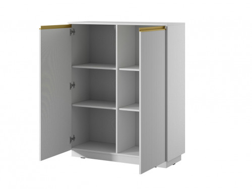 Комод высокий  Perfect Home Royal KW104 Белый