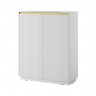 Комод высокий  Perfect Home Royal KW104 Белый