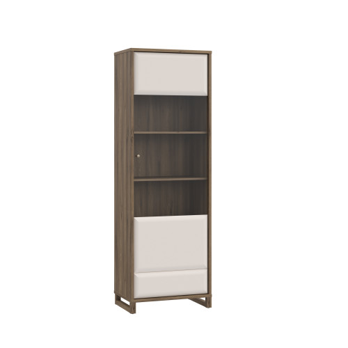 Витрина Forte​ MAREDA MAQV711 L/P дуб Валенсия /песочный