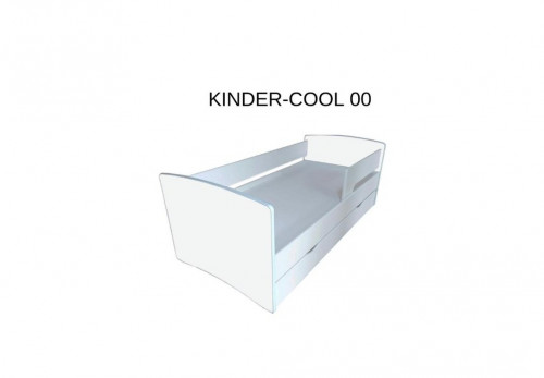 Детская кровать с ящиком VRN-  KINDER-COOL (котята, собачки) 