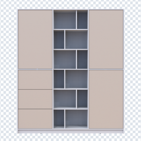 Шкаф для одежды DRS- Морган ДСП 180х38.5х210 с ящиками