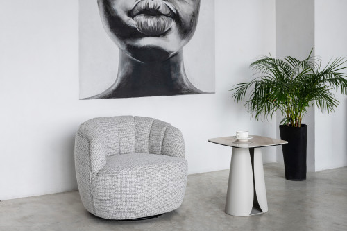 Стол кофейный VTR- Лунарио айвори оникс/айвори 