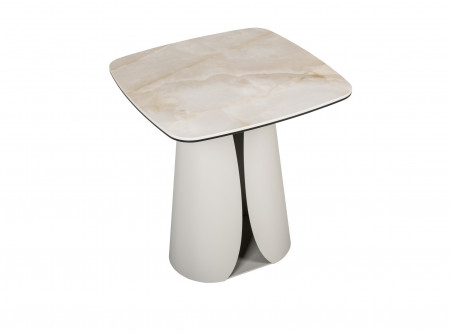 Стол кофейный VTR- Лунарио айвори оникс/айвори 