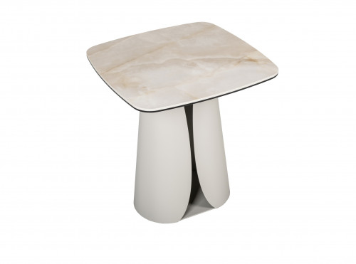 Стол кофейный VTR- Лунарио айвори оникс/айвори 