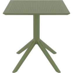 Стол уличный Siesta Sky Table 70 (оливковый)