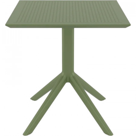 Стол уличный Siesta Sky Table 70 (оливковый)