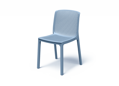 Стул обеденный уличный VLL- FERNE Nexo (синий, жёлтый)