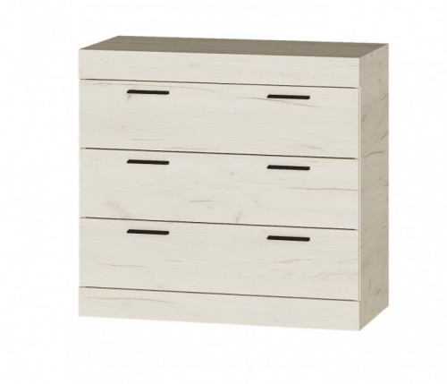 Прихожая(модульная) EVR- Соната-8 дуб крафт белый