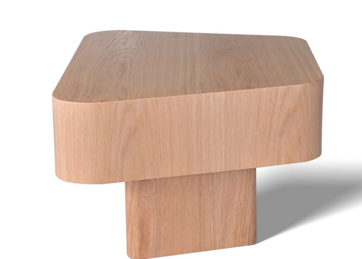 Стол кофейный CRV- Dominic,Oak nature top and base 70 cm,натуральный