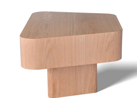 Стол кофейный CRV- Dominic,Oak nature top and base 70 cm,натуральный