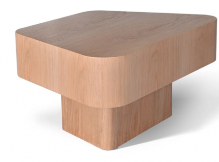 Стол кофейный CRV- Dominic,Oak nature top and base 70 cm,натуральный