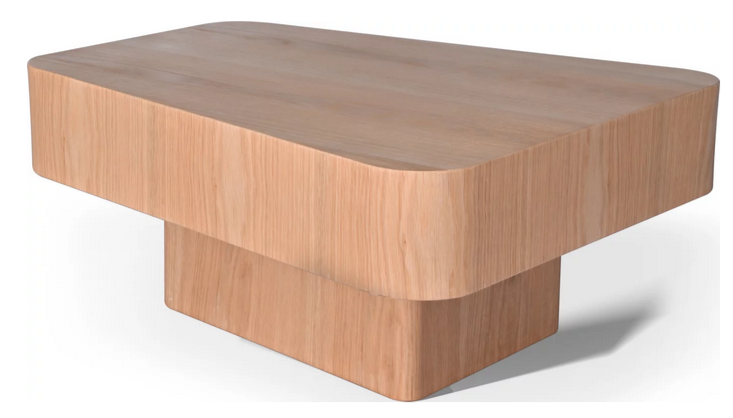 Стол кофейный CRV- Dominic,Oak nature top and base 70 cm,натуральный