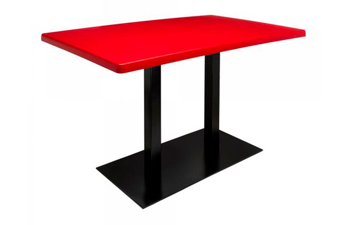 Столешница прямоугольная VLL- Topalit 110x70 (красный)
