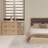 Комод с полками на 6 шухляд ViA- Сити СК-5