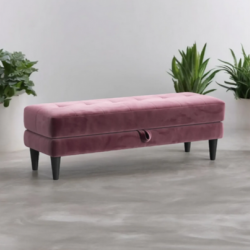 Банкетка Mil- Olim з нишей 100х44х45 см,Фиолетовый