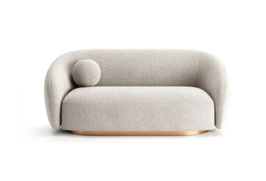 Дизайнерский диван Mil- Asteria 160х85х70 см. 