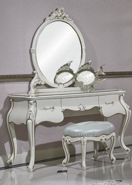 Туалетный стол с зеркалом BLN- Ирма