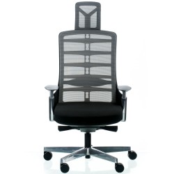 Кресло офисное TPRO- SPINELLY BLACK/METALLIC E5463