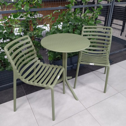 Комплект Nardi DEI- стол Step + 2 стула Doga Bistrot, Agave