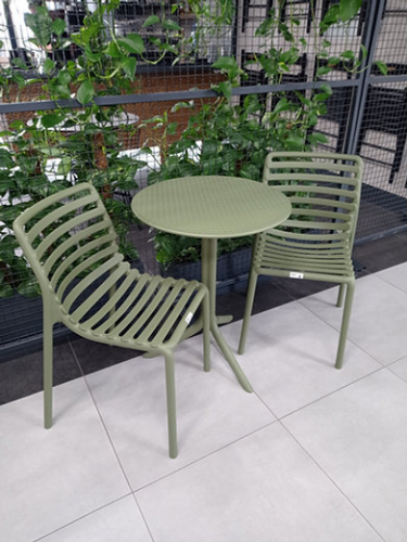 Комплект Nardi DEI- стол Step + 2 стула Doga Bistrot, Agave