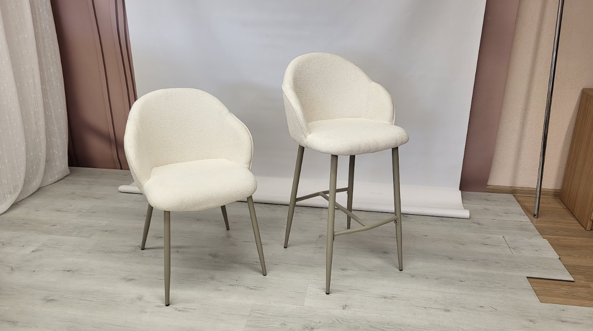 Стул обеденный VTR- М-236 маршмеллоу+ капучино