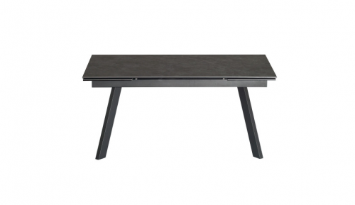 Стол обеденный модерн super premium ceramic  Evro- DENVER Matt Ceramic VIC DARK GREY T7545C-1624