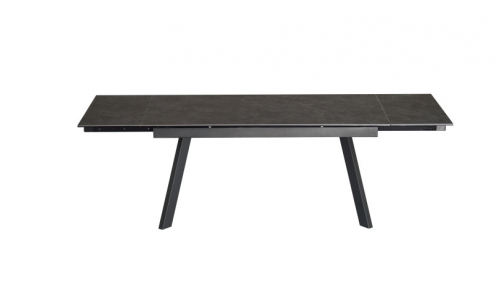 Стол обеденный модерн super premium ceramic  Evro- DENVER Matt Ceramic VIC DARK GREY T7545C-1624