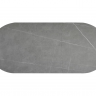 Стол SIGNAL Gaston CERAMIC 140(180)*80 СЕРЫЙ/ЧЕРНЫЙ