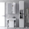 Комплект для ванной комнаты DRS- Мира белый ДСП 84х33х183.5