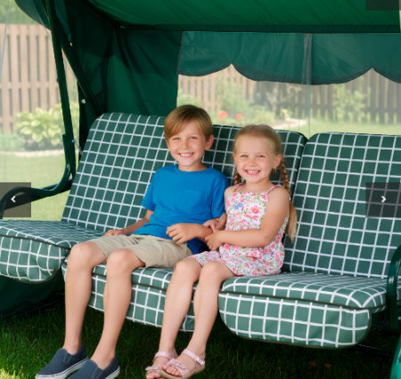 Качель садовая GG- Мальта (зеленая) 014